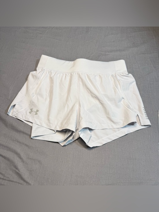 Under Armour Pants - Under Armour Women’s Light Gray Athletic Running Shorts